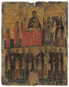 Triumph der Orthodoxie, 36,4 x 31 x 1,9 cm, um 1500